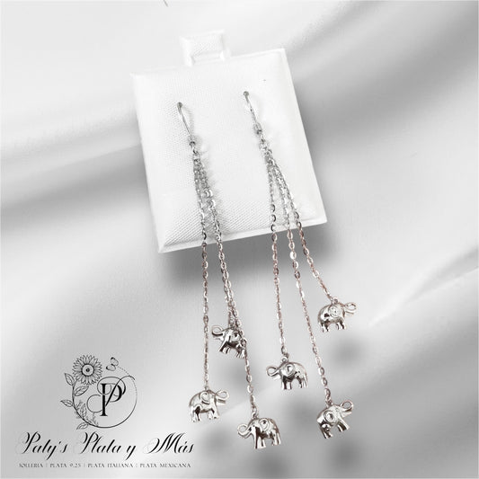 Aretes ELEFANTE COLGANTE!