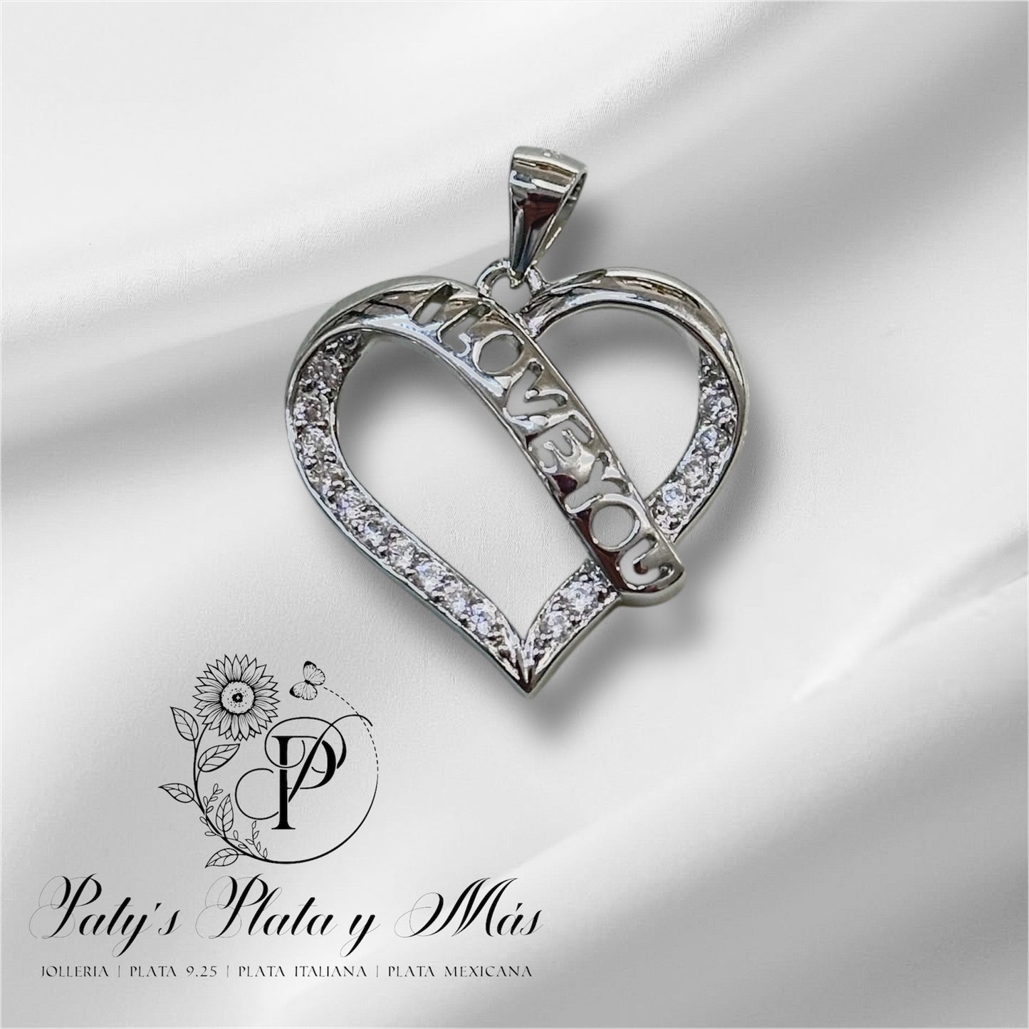 DIJES EN FORMA DE CORAZON ¨ I LOVE YOU ¨