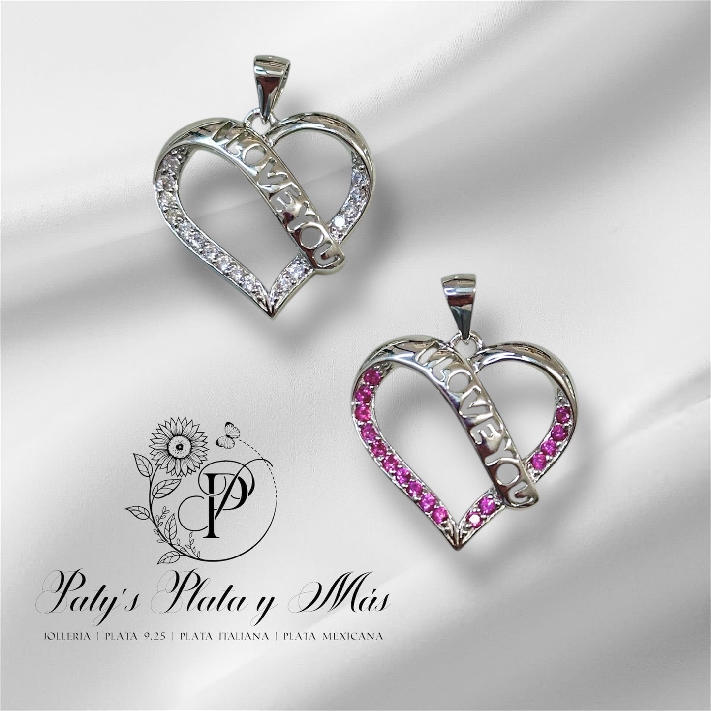 DIJES EN FORMA DE CORAZON ¨ I LOVE YOU ¨